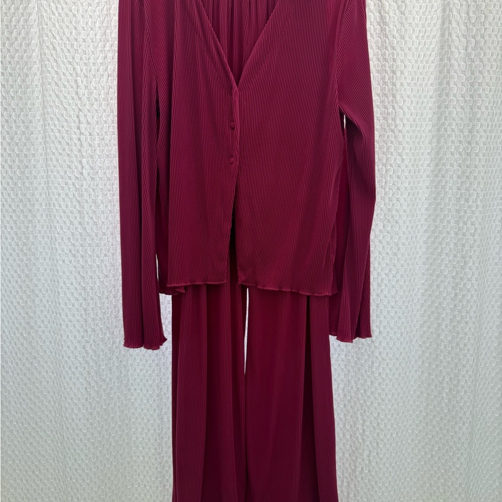 Fuschia Two-Piece Set